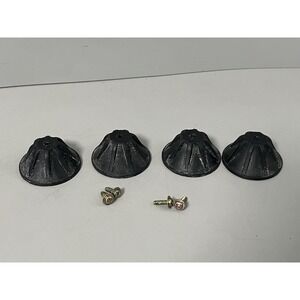 Onkyo CP-1026A Turntable Replacement Rubber Feet W/screws- OEM Parts